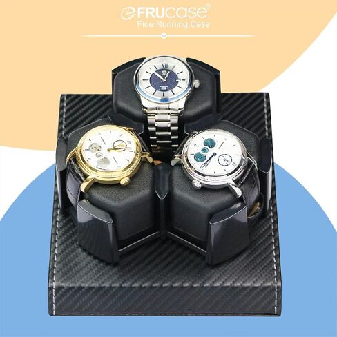 Watch Winder for Automatic Watches Watch Box Automatic Winder Japanese Motor 2 Rotation Modes in Kuwait