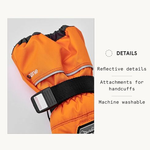 Hestra CZone Junior Mitt (Youth 2-13yrs) I Waterproof, Insulated Kids Mitten for Skiing, Snowboarding or Playing in The Snow in Kuwait