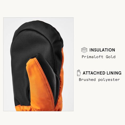 Hestra CZone Junior Mitt (Youth 2-13yrs) I Waterproof, Insulated Kids Mitten for Skiing, Snowboarding or Playing in The Snow in Kuwait