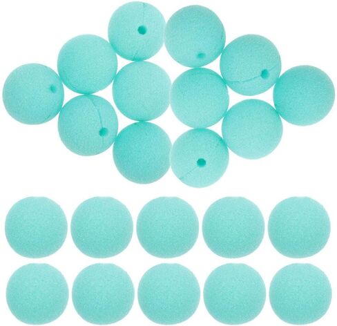 jojofuny مهرج الأنف 40pcs الوردي s رغوة السيرك الأنف تأثيري أنوف زي الملحقات للكرنفال عيد الهالوين حزب اللباس أنوف المهرج in Kuwait