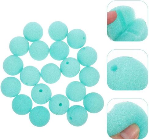 jojofuny مهرج الأنف 40pcs الوردي s رغوة السيرك الأنف تأثيري أنوف زي الملحقات للكرنفال عيد الهالوين حزب اللباس أنوف المهرج in Kuwait