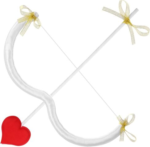 Leitee Valentine's Day Cupid Bow and Arrow Cupid Accessories Heart Shape Bow Knot Cupid Valentine's Day Costume in Saudi Arabia