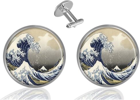 ecowcow Custom Classic Jewelry Tuxedo Shirt Gold Cufflinks Men's Unique Business Wedding Gifts in Kuwait
