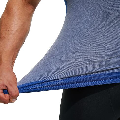 رجل ضغط قميص قميص مربع قطع العضلات تانك الأعلى تجريب الصدرية Abs البطن سليم أكمام A-قميص G-وحدة G-قميص in Kuwait