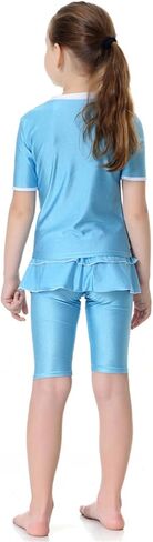 ملابس سباحة للأطفال بأكمام قصيرة من CaptainSwim، ملابس سباحة إسلامية إسلامية مكونة من قطعتين in Kuwait