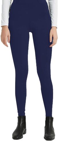 TrustRider Women's Riding Tights Knee-Patch Breeches Equestrian Horse Riding Pants Schooling Tights Legging in Saudi Arabia