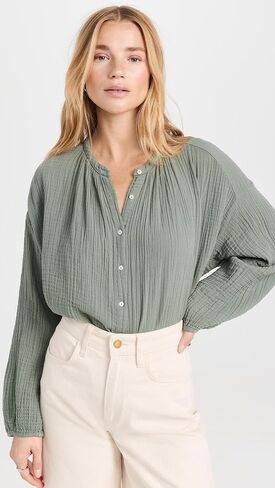 قميص الشاطئ الشاعري للسيدات من 9seed in Kuwait