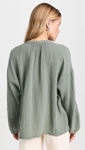 قميص الشاطئ الشاعري للسيدات من 9seed in Kuwait