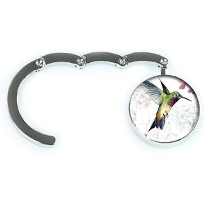 QWTGIUN Hummingbird Purse Hanger Purse Hook for Table Foldable Handbag Storage Folding Decor Table Hook in Kuwait