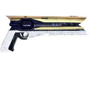 Blazing Steel Sun Style Hand Cannon Cosplay Costume Prop Replica Game Anime Gift Xmas in Kuwait