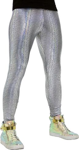 ملابس مهرجان Revoler Fashion/Funstigators: زي رجالي بطبعة حيوانات أو سروال ضيق Rave Gear - صنع في الولايات المتحدة الأمريكية in Kuwait