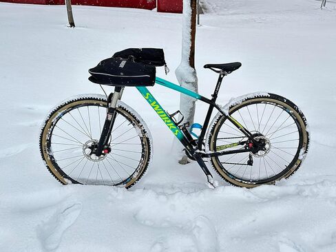 ODIER دراجة المقود قفازات الصوف بطانة الشتاء الدهون دراجة القفازات المتطرفة الطقس البارد دراجة نارية ركاب الدراجة Pogies مقاوم للماء in Kuwait