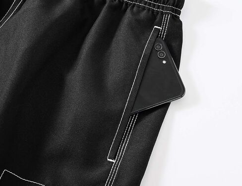 Gopune Men's Board Shorts Quick Dry Sportwear with Mesh Lining in Kuwait