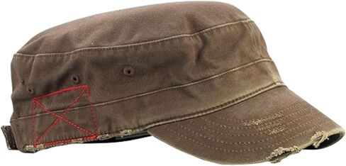 Mega Cap Cotton Distressed Washed Cadet Cap in Saudi Arabia