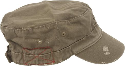 Mega Cap Cotton Distressed Washed Cadet Cap in Saudi Arabia