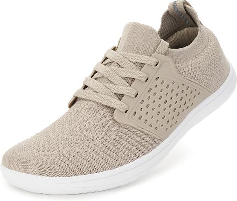WHITIN Women's Wide Minimalist Barefoot Shoes W85 | Zero Drop for Stance and Gait Alignment, Thin Sole Enhances Ankle Stability, Ideal for Casual Wear, Gym Training, and Walking in Saudi Arabia