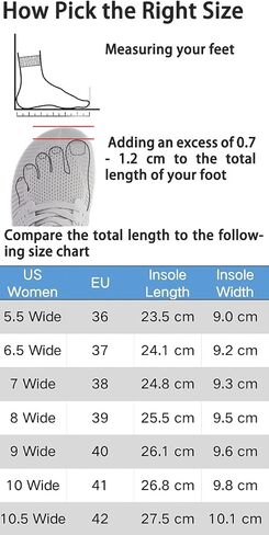 WHITIN Women's Wide Minimalist Barefoot Shoes W85 | Zero Drop for Stance and Gait Alignment, Thin Sole Enhances Ankle Stability, Ideal for Casual Wear, Gym Training, and Walking in Saudi Arabia