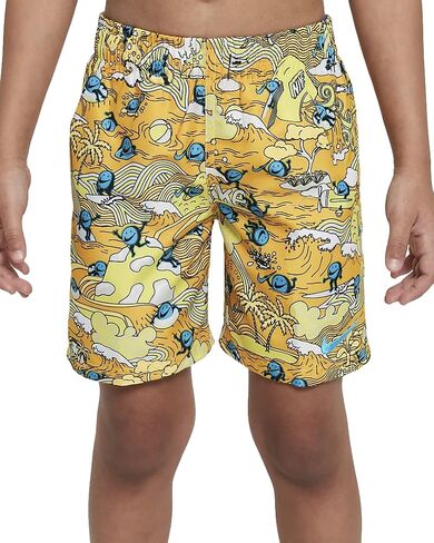 Nike Boys Kids 4-7 5" Volley Swim Short Trunks in Saudi Arabia