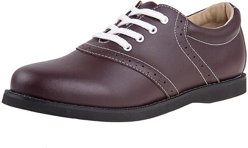 Academie Gear Girls Saddle Shoe Classic Style Uniform Oxfords (Toddler - Big Kids) in Saudi Arabia