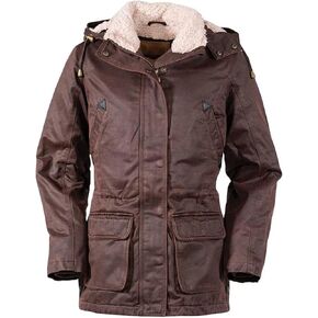 سترة نسائية من Outback Trading 2864 Woodbury Vintage Canyonland للاستخدام الخارجي كاجوال مقاومة للماء مع غطاء رأس قابل للإزالة in Kuwait