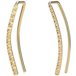 متسلق الأذن - متسلق الأذن المطروق الأنيق البسيط البسيط المملوء بالذهب عيار 14 قيراط in Kuwait