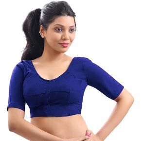 Indian Trendy Pure Cotton Blouse Top Shirt Wedding Choli Saree Skirt Bollywood Indian