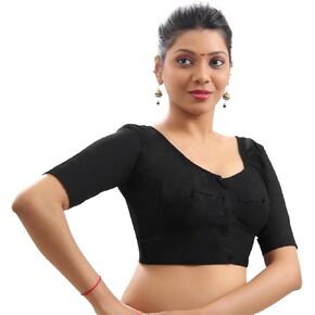 Indian Trendy Pure Cotton Blouse Top Shirt Wedding Choli Saree Skirt Bollywood Indian in Kuwait