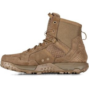 5.11 Tactical A/T All-Terrain 6-Inch Non-Zip Boots, High Performance and Traction Work Boot, Style 12440