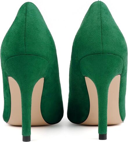 JOY IN LOVE Women's Pumps Shoes 3.5" High Heels Pointy Toe Stiletto Pumps in Kuwait