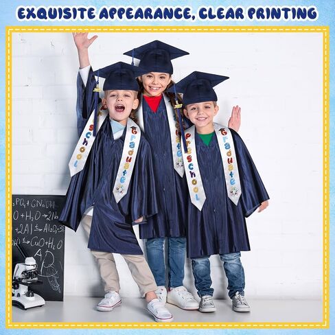 Tarpop Kids Graduation Sash Kindergarten Preschool Printed Graduation Stole Unisex 2023 Graduation Sash in Saudi Arabia
