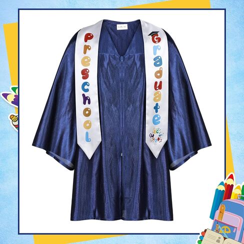 Tarpop Kids Graduation Sash Kindergarten Preschool Printed Graduation Stole Unisex 2023 Graduation Sash in Saudi Arabia