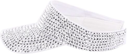 Surkat Bling الراين قبعات واقي من الشمس للنساء والرجال قابل للتعديل الصيف قبعة الشمس في الهواء الطلق قناع قبعات in Kuwait
