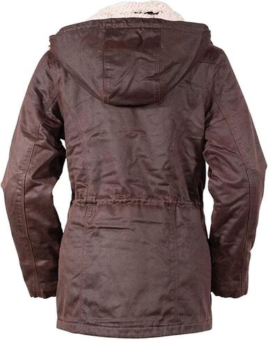 سترة نسائية من Outback Trading 2864 Woodbury Vintage Canyonland للاستخدام الخارجي كاجوال مقاومة للماء مع غطاء رأس قابل للإزالة in Kuwait