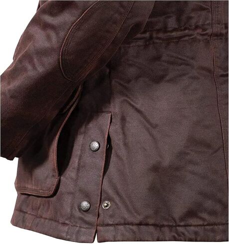 سترة نسائية من Outback Trading 2864 Woodbury Vintage Canyonland للاستخدام الخارجي كاجوال مقاومة للماء مع غطاء رأس قابل للإزالة in Kuwait