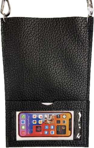 Jacqueline Kent JKBG109.BK Royal Ice Cellphone Crossbody Purse 7 Inches x 4.75 Inches Black Diamond in Kuwait