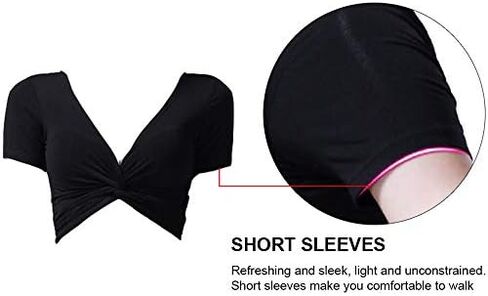 BellyLady Belly Dance Short Sleeved Wrap Top in Saudi Arabia