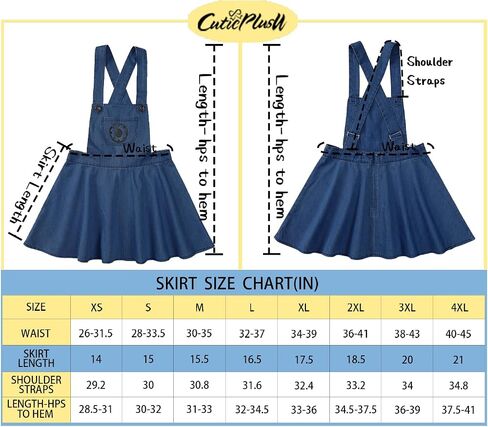 CutiePlusU Button Crotch Onesie Adult Romper Bodysuit Costume- Despicable Denim Overalls Skirt Set in Saudi Arabia