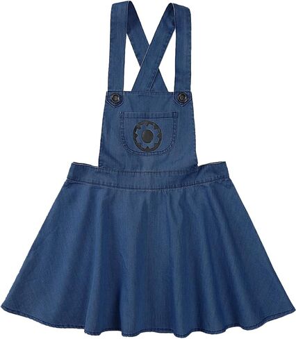 CutiePlusU Button Crotch Onesie Adult Romper Bodysuit Costume- Despicable Denim Overalls Skirt Set in Saudi Arabia
