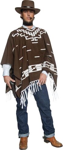 Smiffy's Men's Authentic Western Wandering Gunman Hat with Rim in Saudi Arabia