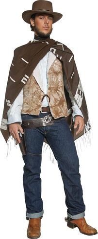 Smiffy's Men's Authentic Western Wandering Gunman Hat with Rim in Saudi Arabia