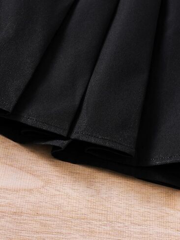 مجموعة ملابس SHENHE للفتيات مكونة من قطعتين وسترة وتنورة بأكمام طويلة وأزرار in Kuwait