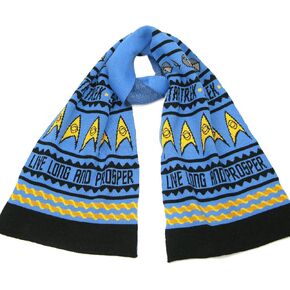 Star Trek Live Long and Prosper Knitted Scarf - Official Spock Scarf by LOVARZI in Kuwait