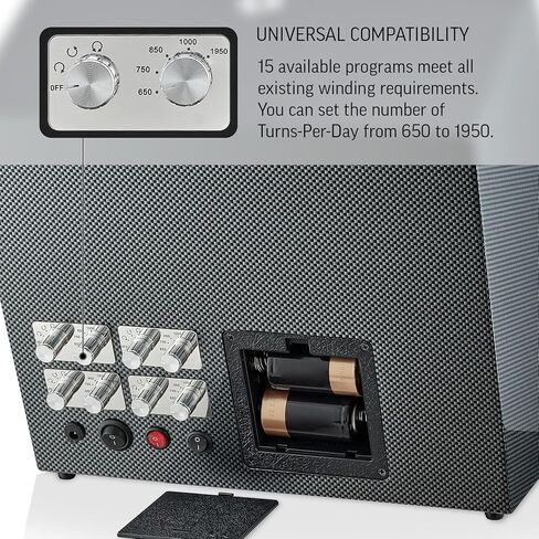 ملفاف ساعة TIMECUBE لـ 8 ساعات أوتوماتيكية مع ضوء LED و15 برنامج لف in Kuwait