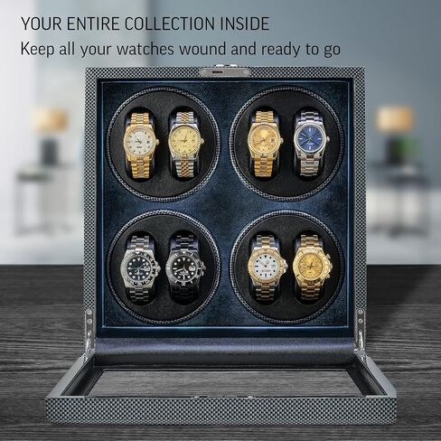 ملفاف ساعة TIMECUBE لـ 8 ساعات أوتوماتيكية مع ضوء LED و15 برنامج لف in Kuwait
