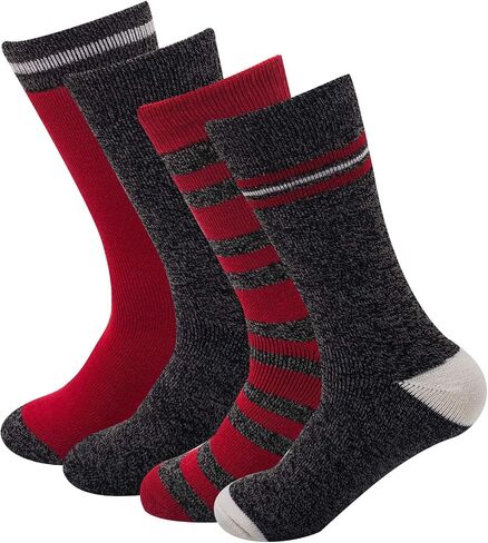 Sock Amazing Stylish للرجال 4 أزواج من الجوارب الحرارية للشتاء الشديد الطقس البارد السميك للطقس in Kuwait
