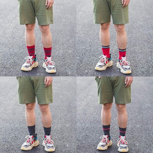 Sock Amazing Stylish للرجال 4 أزواج من الجوارب الحرارية للشتاء الشديد الطقس البارد السميك للطقس in Kuwait