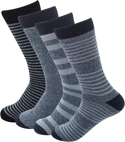 Sock Amazing Stylish للرجال 4 أزواج من الجوارب الحرارية للشتاء الشديد الطقس البارد السميك للطقس in Kuwait