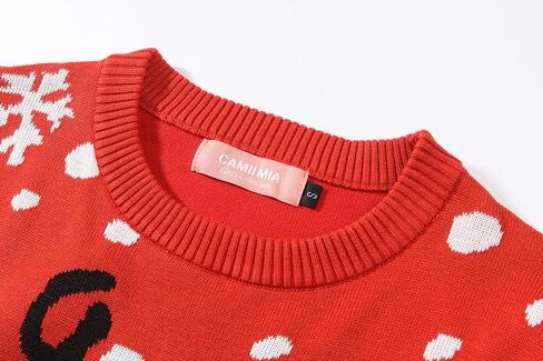 Camii Mia-Big-Girls-Ugly-Christmas-Sweater-Crewneck Sweater Reindeer Pullover Knitted Causal in Saudi Arabia