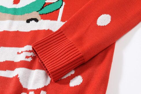 Camii Mia-Big-Girls-Ugly-Christmas-Sweater-Crewneck Sweater Reindeer Pullover Knitted Causal in Saudi Arabia