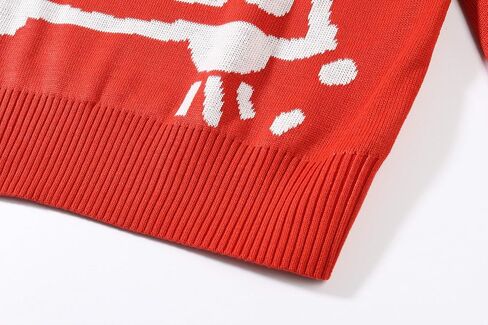 Camii Mia-Big-Girls-Ugly-Christmas-Sweater-Crewneck Sweater Reindeer Pullover Knitted Causal in Saudi Arabia
